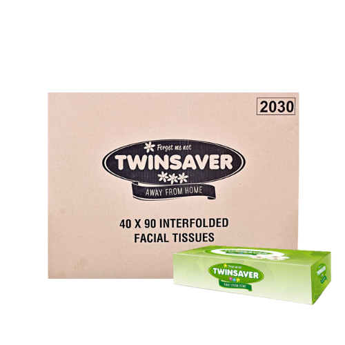 Tissues 2ply - Twinsavers Facial Tissues